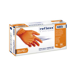 Reflexx Orange Heavy Duty Nitril Hansker N85