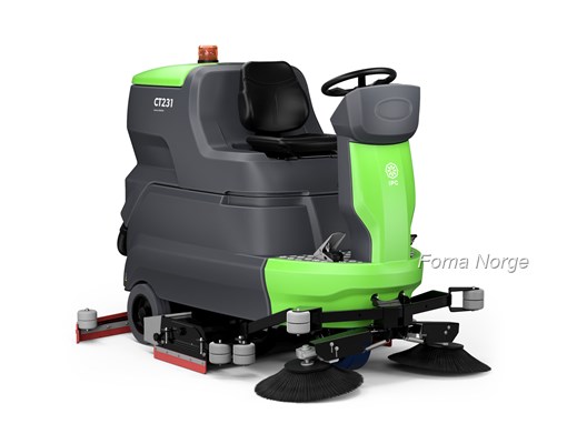 IPC Gulvvaskemaskin CT231 BT100 Roller Sweep