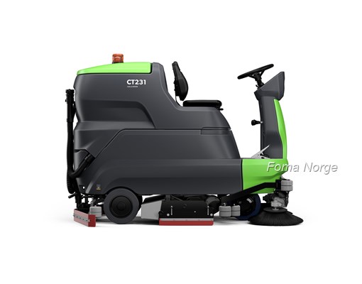 IPC Gulvvaskemaskin CT231 BT100 Roller Sweep